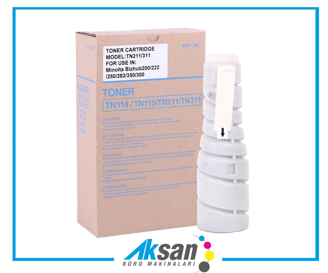 (TN-311) Smart Toner Bizhub 200-250-300-350-362 — Aksan Büro Gaziantep
