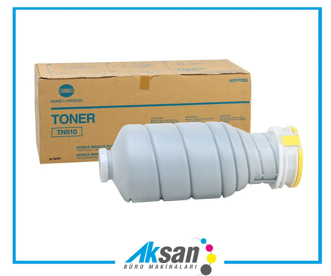 Konica Minolta TN-910 Orjinal Toner PRO-920 (A0YP052)(66.000 Sayfa) — Aksan Büro Gaziantep